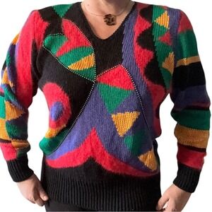 Vintage Wool blend Large Holiday sweater